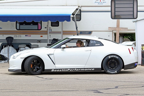 Boostin Performance Side Skirt Banner (R35 GT-R)