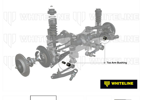 Whiteline Rear Inner Toe Control Arm Bushing (Evo 8/9)