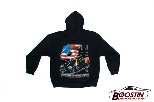 Boostin Performance Red Demon 6 Second Pullover Hoodie