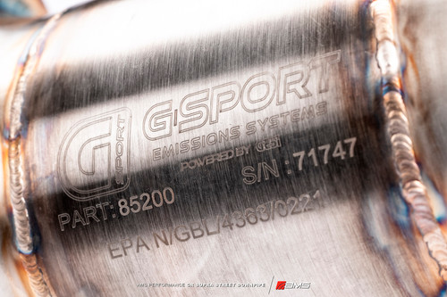AMS Performance Street Downpipe w/ GESI Catalytic Converter (GR Supra)