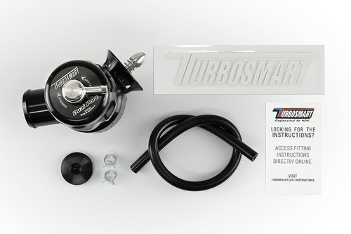 Turbosmart SmartPort Dual Port - Black (Evo 9/10)