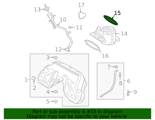 OEM Toyota Fuel Pump O-Ring Seal (MKV Supra)