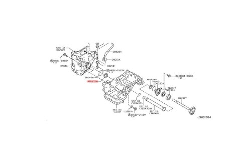 OEM Nissan Front Drive Axle Shaft Seal (R35 GT-R)