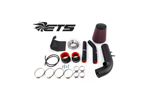 ETS Intake Kit - Wrinkle Black Finish (EVO X)