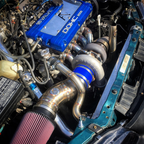 Archer Fabrications "Street" Top Mount T3 / V-Band Turbo Manifold (DSM)