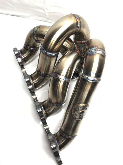 Archer Fabrications Forward Facing T3/T4/V-Band Manifold (Evo 8/9)