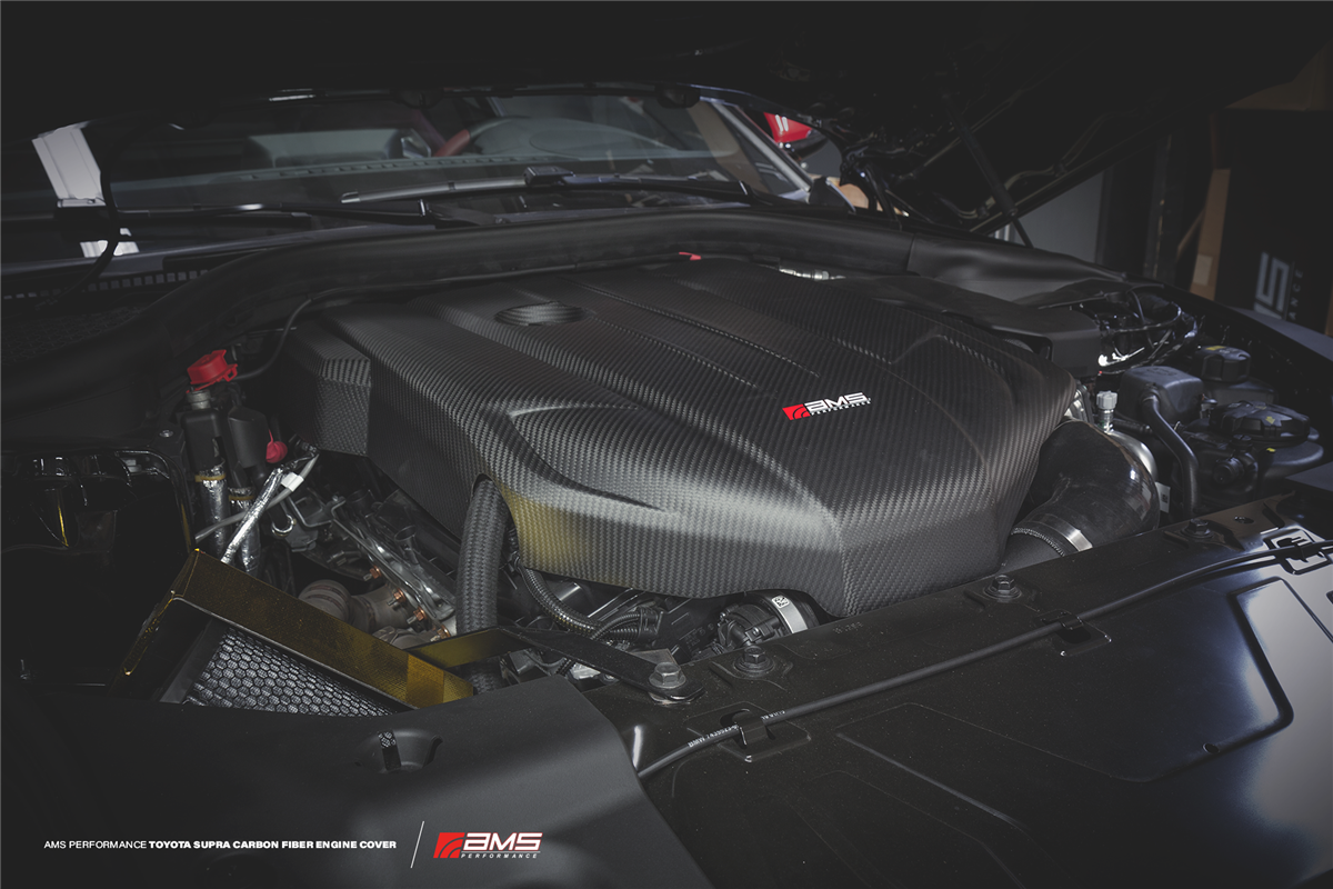 AMS Performance GR Supra Carbon Fiber Engine Cover (MKV Supra ...