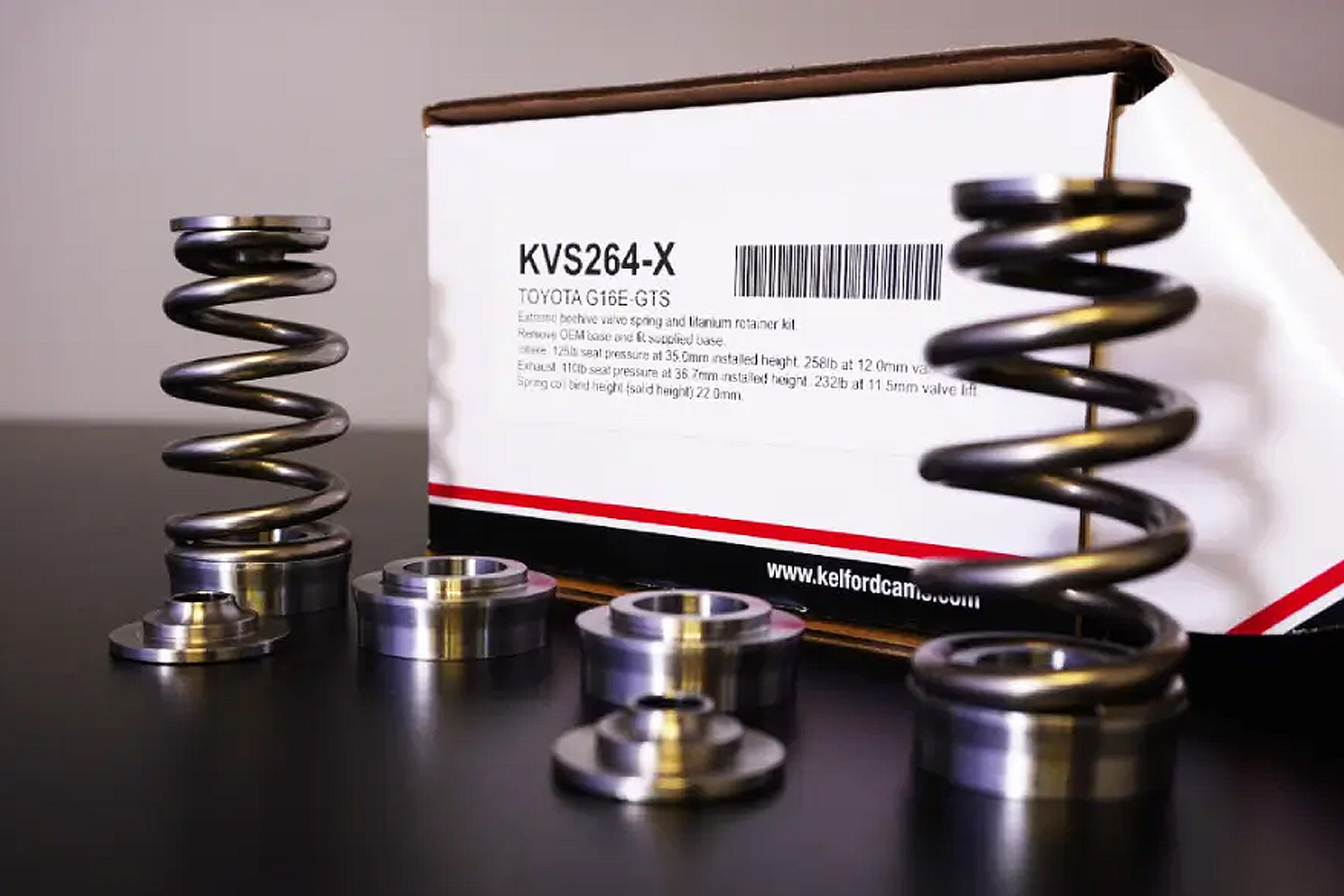 Kelford G16-GTS KVS264-X Extreme Valve Springs (GR Corolla)