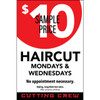 22"x28" Window Sign – Cutting Crew