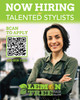 16"x20" Now Hiring PVC Board w/ 2 Suction Cups