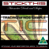 Holden Water Splash HQ Panelvan/Ute Stripes Decals