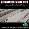 VK & VL Vacationer Sedan or Wagon - Complete Stripe Kit Red/White/Grey