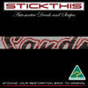Horn Steering Wheel Insert Badge. HQ Sandman