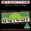 Sundowner Escort Rear Tailgate Door Logo - Greens