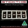 Switch Decal, Demist Tailgate Antenna TXT Holden HJ HX HZ WB LH LX UC