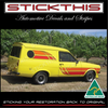 Sundowner Escort Panelvan Full Stripe and Logo Kit