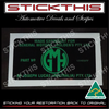 GMH Lucas Battery Part Number 12H09PP Decal 60's