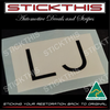 Radiator Parts Picking Label, LJ - Suits Torana LC XU1