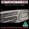 Ford Tickford AU T2 TS50 R/H Side Skirt Badge
