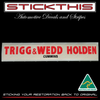 Trigg & Wedd Holden Cummins SA