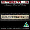 Strapp Ford and FPV Badge VIC