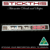 Yamaha Trail DT360A 1974 Australian Model - Exhaust Cover Decal