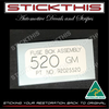 Fuse Box Assembly Decal  - 92025520 VK