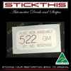 Fuse Box Assembly Decal  - 92025522 VK