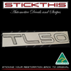 Ford Tickford AU T2 TL50 R/H Side Skirt Badge