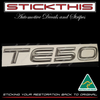 Ford Tickford AU T3 TE50 L/H Side Skirt Badge