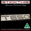 Ford Tickford AU T3 TE50 R/H Side Skirt Badge
