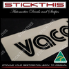 VC Vacationer Rear 1/4 Decal - Black