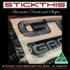 Toyota Celica GT-Four (ST205) Group A Rallye Boot Badge