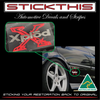 Ford Laser SR2 Xplod Edition 2001 Side "Xplod" Decal