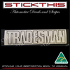 XH Falcon Ute, Longreach 1 Tonne TRADESMAN Decal Kit - Metallic Grey