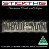XH Falcon Ute, Longreach 1 Tonne TRADESMAN Decal Kit - White