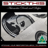 VR VS HSV Wheel Cap Badge - Metallic Grey/Chrome (63mm)