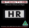 Wiper Motor Decal - Torana LH LX and UC (Lucas)