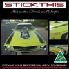 HQ SS Complete Stick-on Stripe Kit - Front End Only