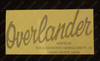 Overlander Body Decal