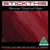 VR GTS - Boot "GTS" Decal - Red