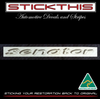 VR Senator Boot Garnish Decal