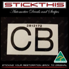 Radiator Parts Picking Label, CB 2812172 - HQ HJ Manual 173 202