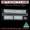 HQ GTS Paint Mask Stripe Kit, Sedan or Coupe