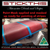 HQ GTS Paint Mask Stripe Kit, Sedan or Coupe