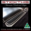 HQ GTS Stick-on Stripe Kit, Front End Only - Black