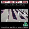 Screenprinted HX DX5 Sandman Stripe Decal Kit