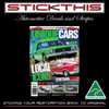 Screenprinted HX DX5 Sandman Stripe Decal Kit Eloped