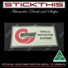 Endrust - Vehicle Protection System Decal