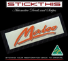 Maloo Body Guard or Tailgate Decal, HSV VS Series III (3)